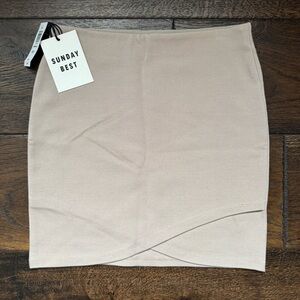 Sunday Best Tan Skirt